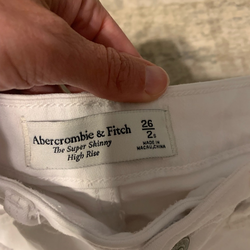 Abercrombie super skinny high rise